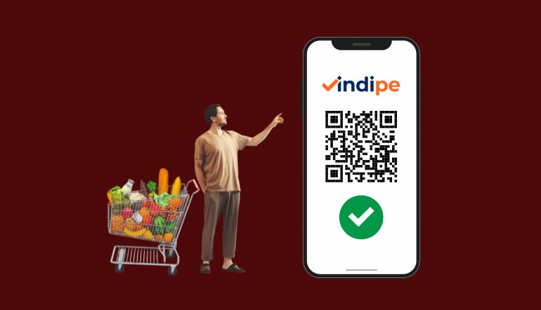 Indipe merchant QR